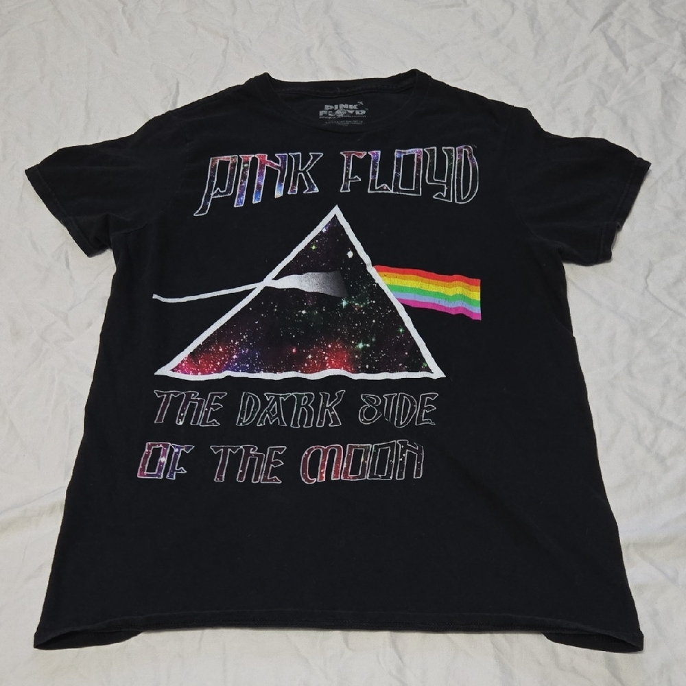 Womens Small Pink Floyd Dakr Side Of The Moon T-Shirt